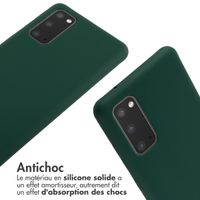 imoshion Coque en silicone avec cordon Samsung Galaxy S20 FE - Vert foncé