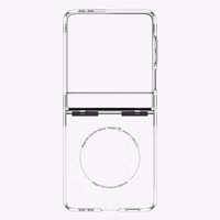 Spigen Coque Ultra Hybrid Pro MagFit Samsung Galaxy Z Flip 7 - Clear / White