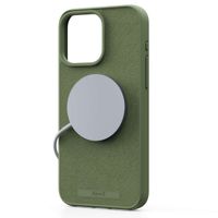 Njorð Collections Coque daim Comfort+ MagSafe iPhone 15 Pro Max - Olive