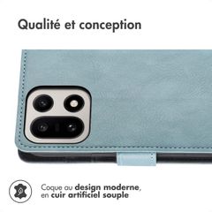 imoshion Étui de télephone portefeuille OnePlus 15 - Bleu clair