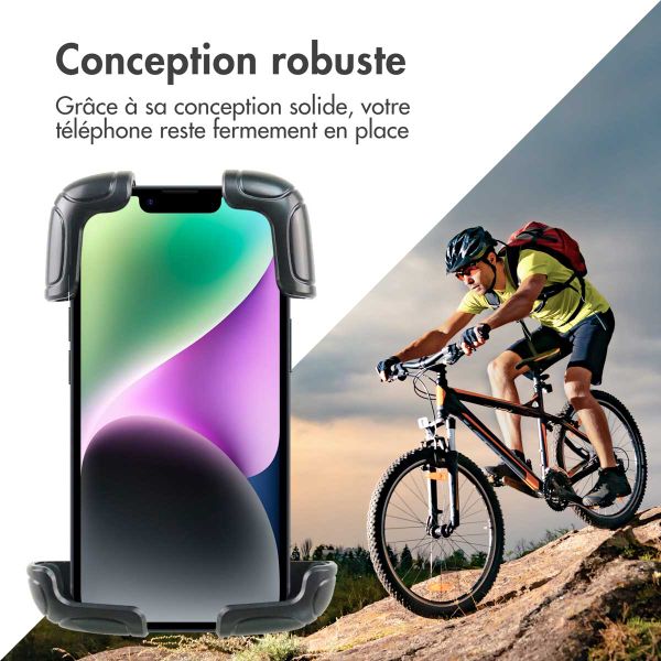 imoshion ﻿Rugged Bicycle Phone Holder - Porte-téléphone vélo - Universel - Ajustable - Noir