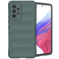 imoshion Coque arrière EasyGrip Samsung Galaxy A53 - Vert foncé