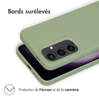 imoshion Coque Couleur Samsung Galaxy S24 - Olive Green