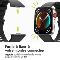 imoshion Bracelet silicone Huawei Watch Fit 4 / 4 Pro - Noir
