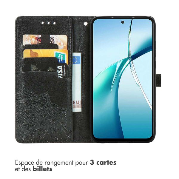 imoshion Etui de télephone Mandala Xiaomi Poco X7 Pro - Noir