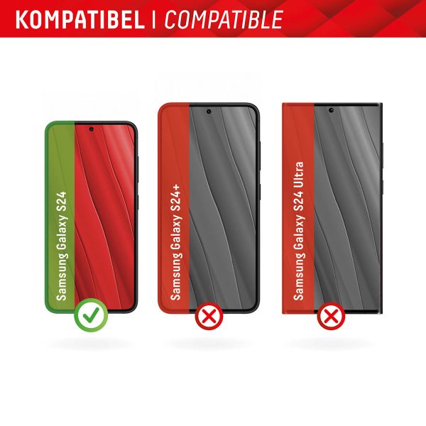 Displex Protection d'écran en verre trempé Real Glass Full Cover Samsung Galaxy S24