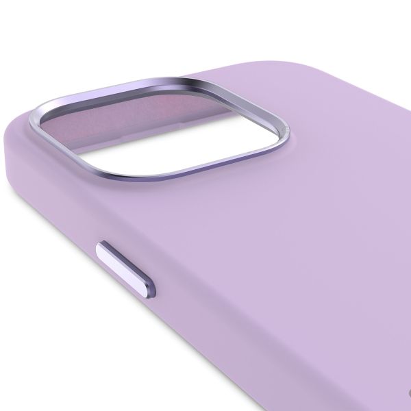 Decoded Coque en silicone MagSafe iPhone 15 Pro Max - Violet