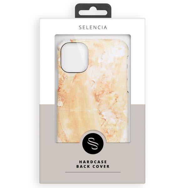 Selencia Coque Maya Fashion iPhone Xs / X - Marble Sand