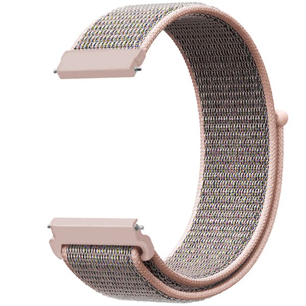 imoshion Bracelet en nylon Samsung Galaxy Watch 3 (45 mm) / Watch (46 mm) / Gear S3 Frontier / Gear S3 Classic (22 mm) - Rose