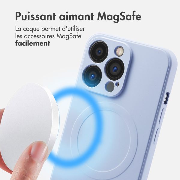 imoshion Coque Couleur avec MagSafe Apple iPhone 13 Pro - Lila