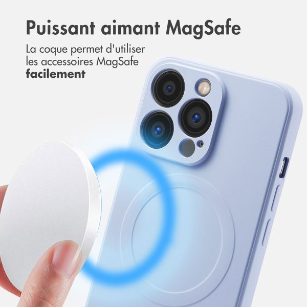 imoshion Coque Couleur avec MagSafe iPhone 13 Pro - Lilas