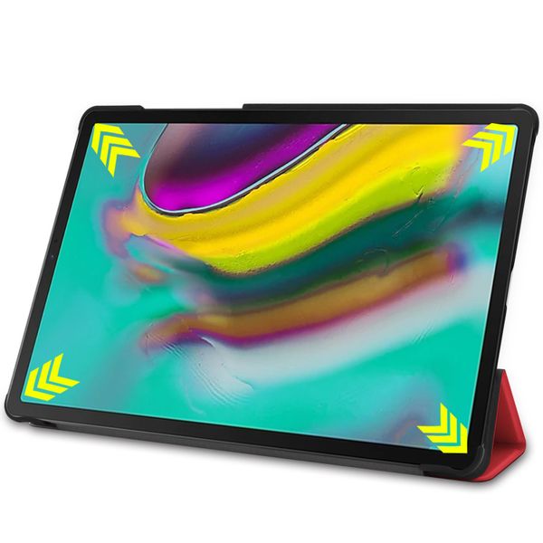 imoshion Coque tablette Trifold Samsung Galaxy Tab S5e - Rouge