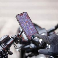 SP Connect Moto Mount 3D 1 1/2" - Support de téléphone pour moto (vélo) - Universel - Compatible avec les coques SPC+ - Noir