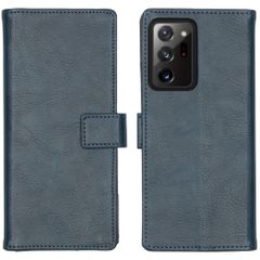 imoshion Étui de télephone portefeuille de luxe Samsung Galaxy Note 20 Ultra - Bleu foncé