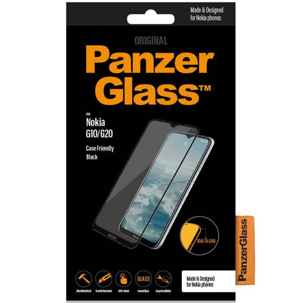 PanzerGlass Protection d'écran en verre trempé Case Friendly Nokia G10 / G11 / G20 / G21 - Noir