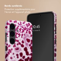 Selencia Coque arrière Vivid Samsung Galaxy S24 - Cosmic Orchid