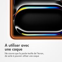 Accezz Protection d'écran en verre trempé avec applicateur Apple iPad Air 13 pouces (2025) M3 / (2024) M2