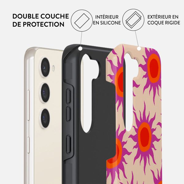 Burga Coque arrière Tough Samsung Galaxy S23 - Sunset Glow