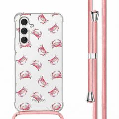 imoshion Coque Design avec cordon Samsung Galaxy A54 (5G) - Crab Watercolor