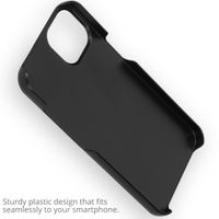 Concevez votre propre housse en coque rigide Apple iPhone 13 - Noir