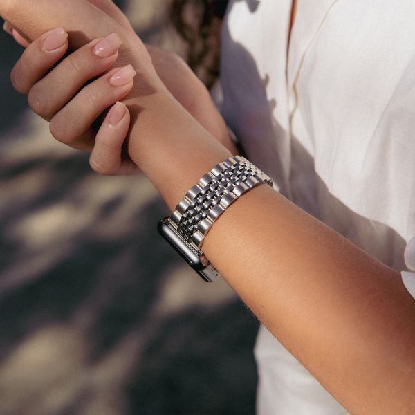 Burga Bracelet acier Apple Watch | 38/40/41/42 mm - Argent