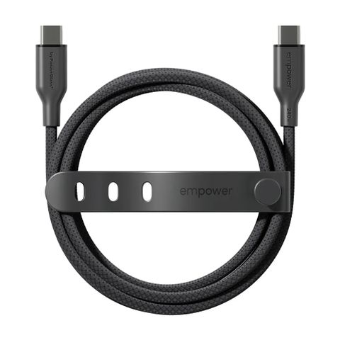 Empower by PanzerGlass Câble de recharge Racing USB-C vers USB-C - 240 W - 2 mètres - Space Black