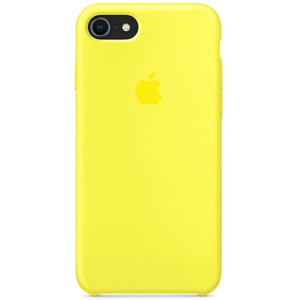 Apple Coque en silicone iPhone SE (2022 / 2020) / 8 / 7 - Flash