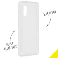 Accezz Coque Clear Samsung Galaxy Xcover Pro - Transparent
