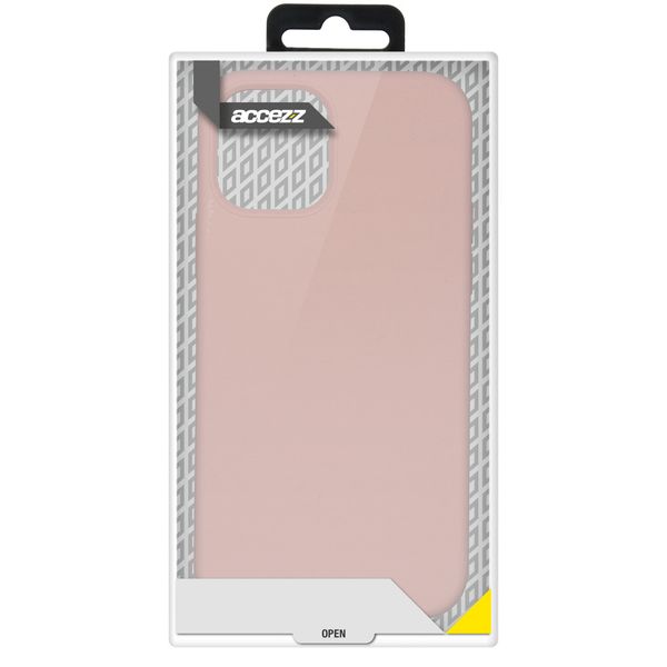 Accezz Coque Liquid Silicone Samsung Galaxy A52(s) (5G/4G) - Rose