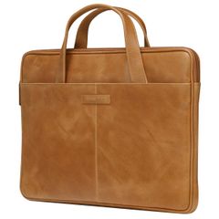 dbramante1928 Sac ordinateur 16 pouces Silkeborg - Cuir véritable - Golden Tan