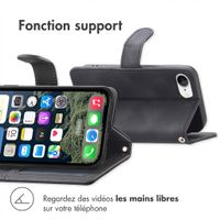 imoshion Etui de télephone portefeuille avec cordon Apple iPhone 17e / 16e - Noir