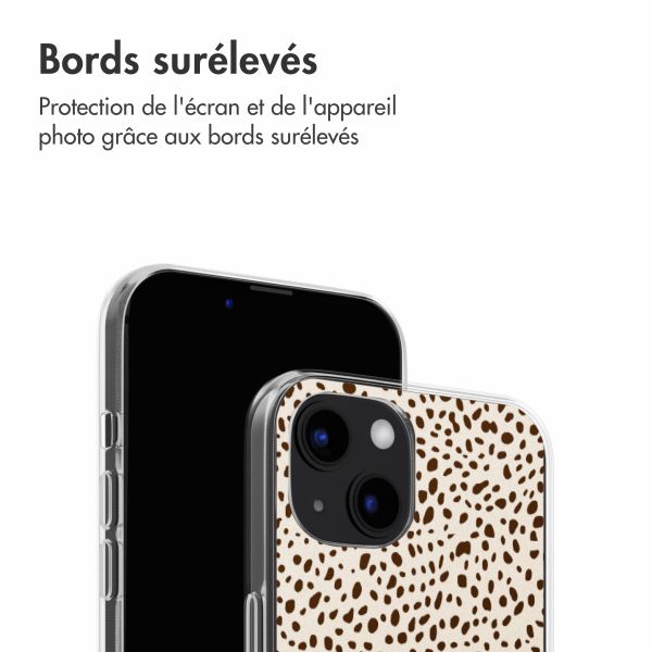 imoshion Coque design pour iPhone 13 - Desert Dots