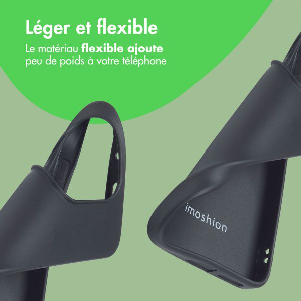 imoshion Coque Couleur Xiaomi Redmi Note 14 (4G) - Noir