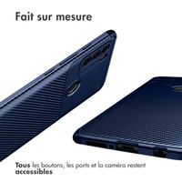 imoshion Coque silicone Carbon Motorola Moto G50 - Bleu