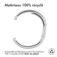 imoshion Bracelet sportif en silicone Samsung Galaxy Watch 7 40/44 mm - Blanc / Noir