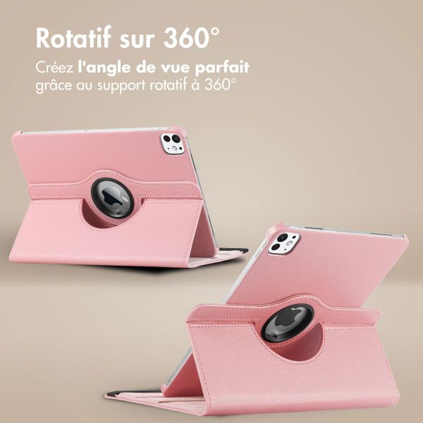 imoshion Coque tablette rotatif iPad Air 11 pouces (2024) M2 / Air 5 (2022) / Air 4 (2020) / Pro 11 (2018/2020)