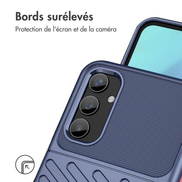 imoshion Coque arrière Thunder Samsung Galaxy A25 (5G) - Bleu foncé