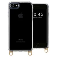 Selencia Coque avec crochets amovibles Apple iPhone SE (2022 / 2020) / 8 / 7 - Transparent