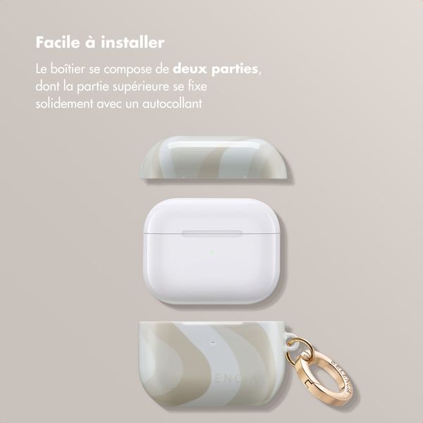 Selencia Coque Vivid Apple AirPods 3 - Desert Waves Beige