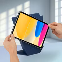 Accezz High Stand tablet case Apple iPad 11 (2025) 11 pouces A16 / iPad 10 (2022) 10.9 pouces - Bleu foncé