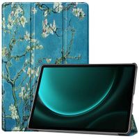 imoshion Coque tablette Design Trifold Samsung Galaxy Tab S10 Plus / Tab S9 FE Plus / Tab S9 Plus - Green Plant