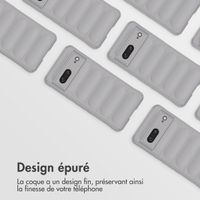 imoshion Coque arrière EasyGrip Google Pixel 7 - Gris