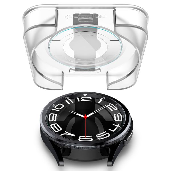 Spigen Protection d'écran EZ FIT Glas.tR avec applicateur Samsung Galaxy Watch 6 Classic - 43 mm - Transparent