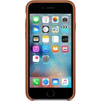 Apple Coque Leather iPhone 6 / 6s - Saddle Brown