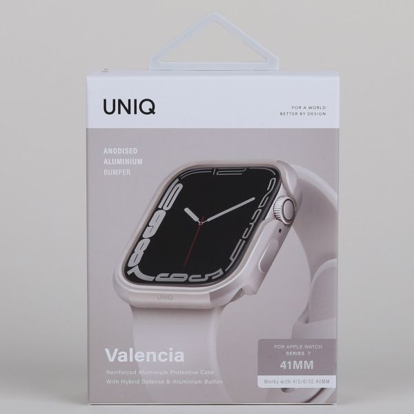 Uniq Coque Valencia Apple Watch - 40 / 41 mm - Starlight
