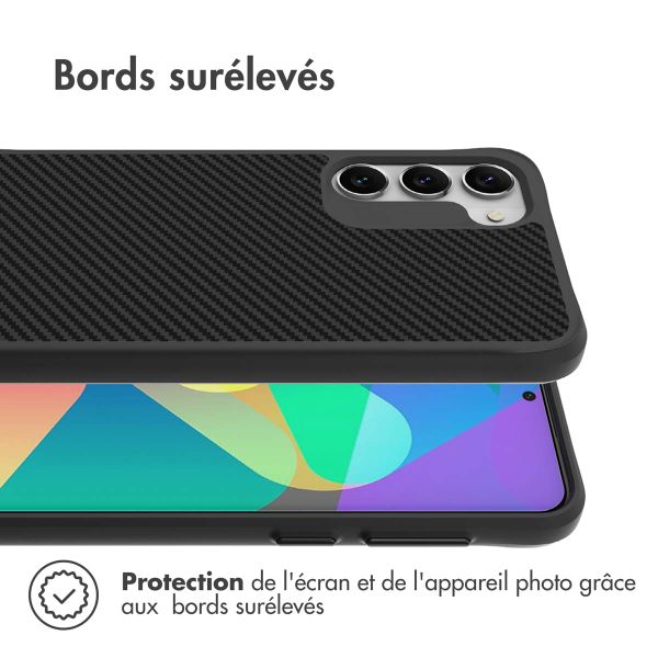 imoshion Rugged Hybrid Carbon Case Samsung Galaxy S23 - Noir