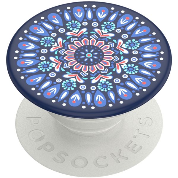 PopSockets PopGrip - Amovible - Butterfly Mandala Blue