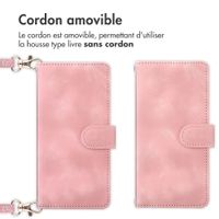 imoshion Etui de télephone portefeuille avec cordon Motorola Edge 70 - Rose