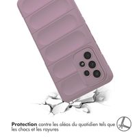 imoshion Coque arrière EasyGrip Samsung Galaxy A53 - Violet