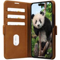 dbramante1928 Étui de télephone portefeuille Apple iPhone 15 Pro - Marron